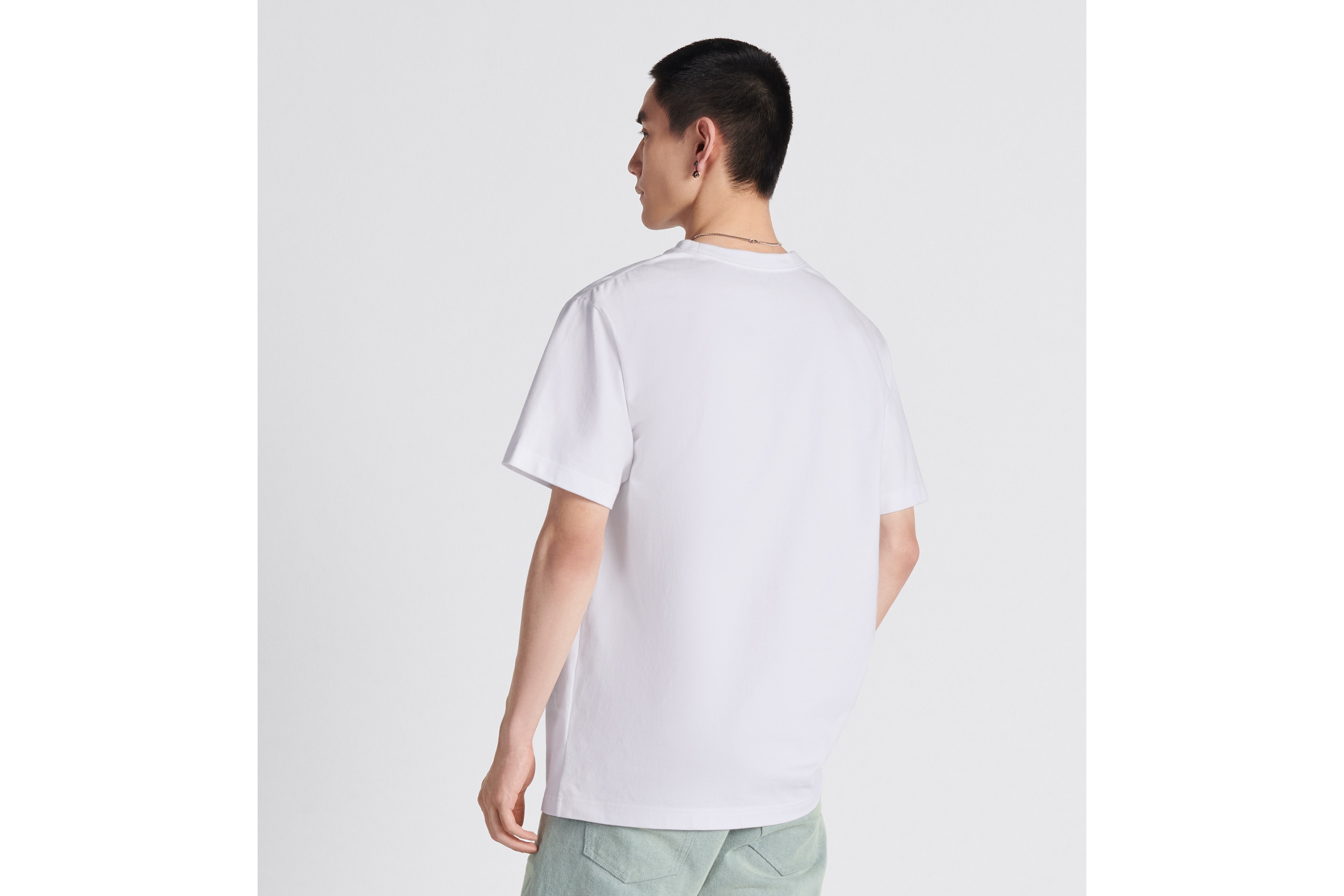 CD Interlaced Relaxed-Fit T-Shirt - 6