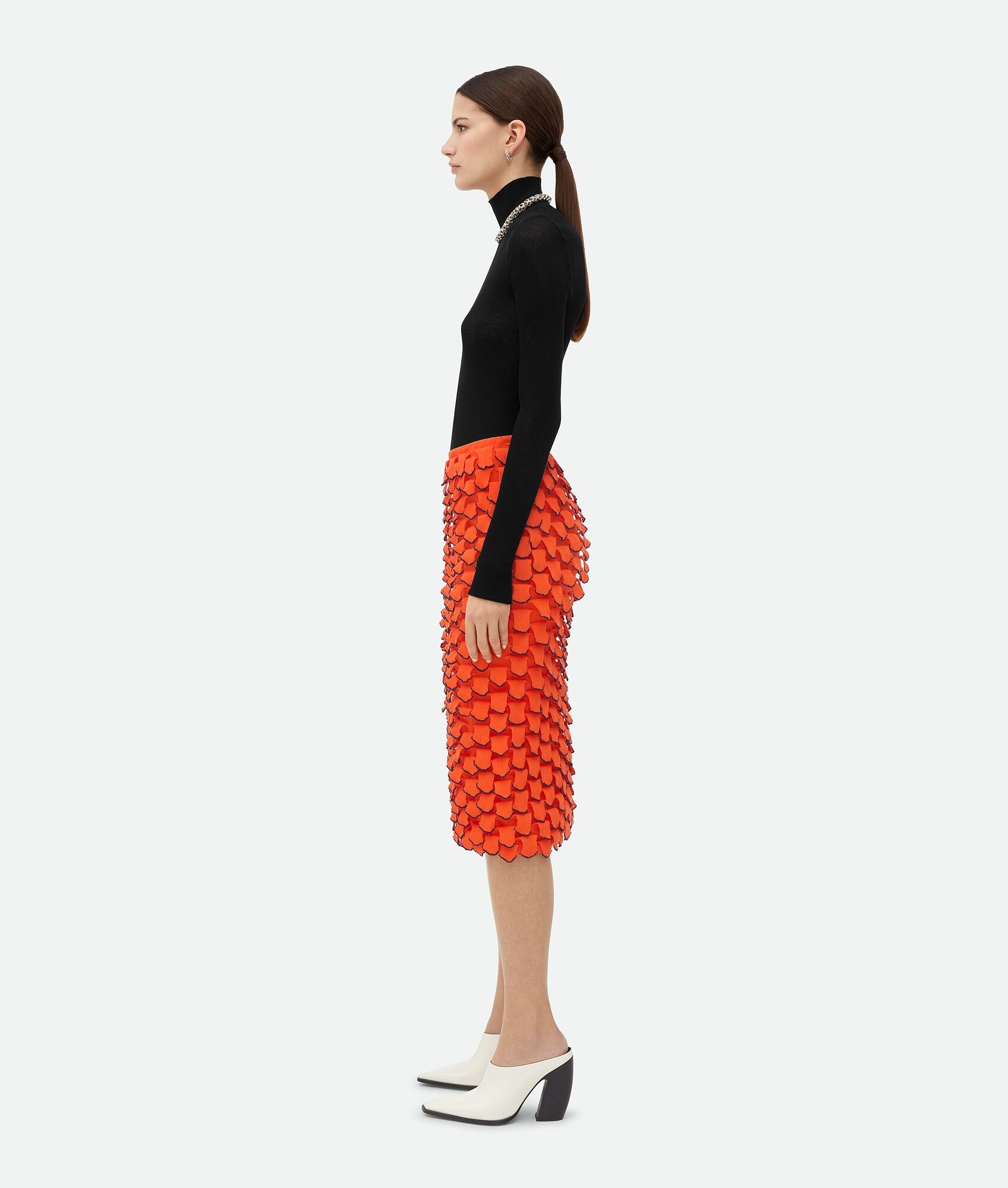 Scale Cotton Skirt - 2