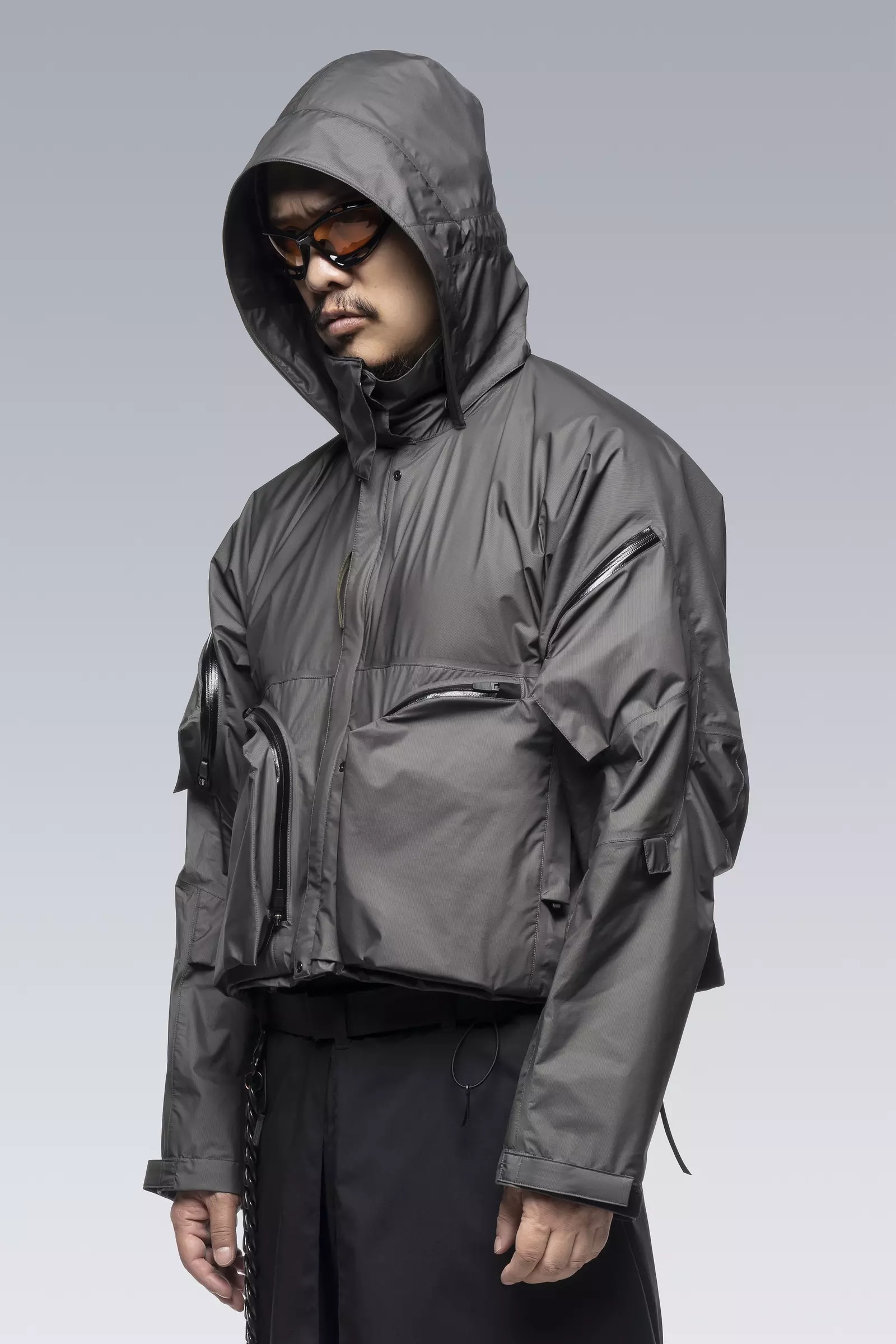 J120K-GTPL 2L Gore-Tex Paclite Plus InterOps Jacket Gray - 8