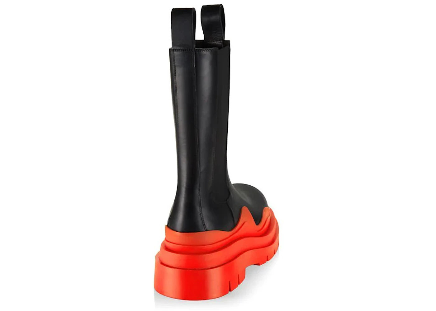 Bottega Venetta Tire Boot Black Orange - 3