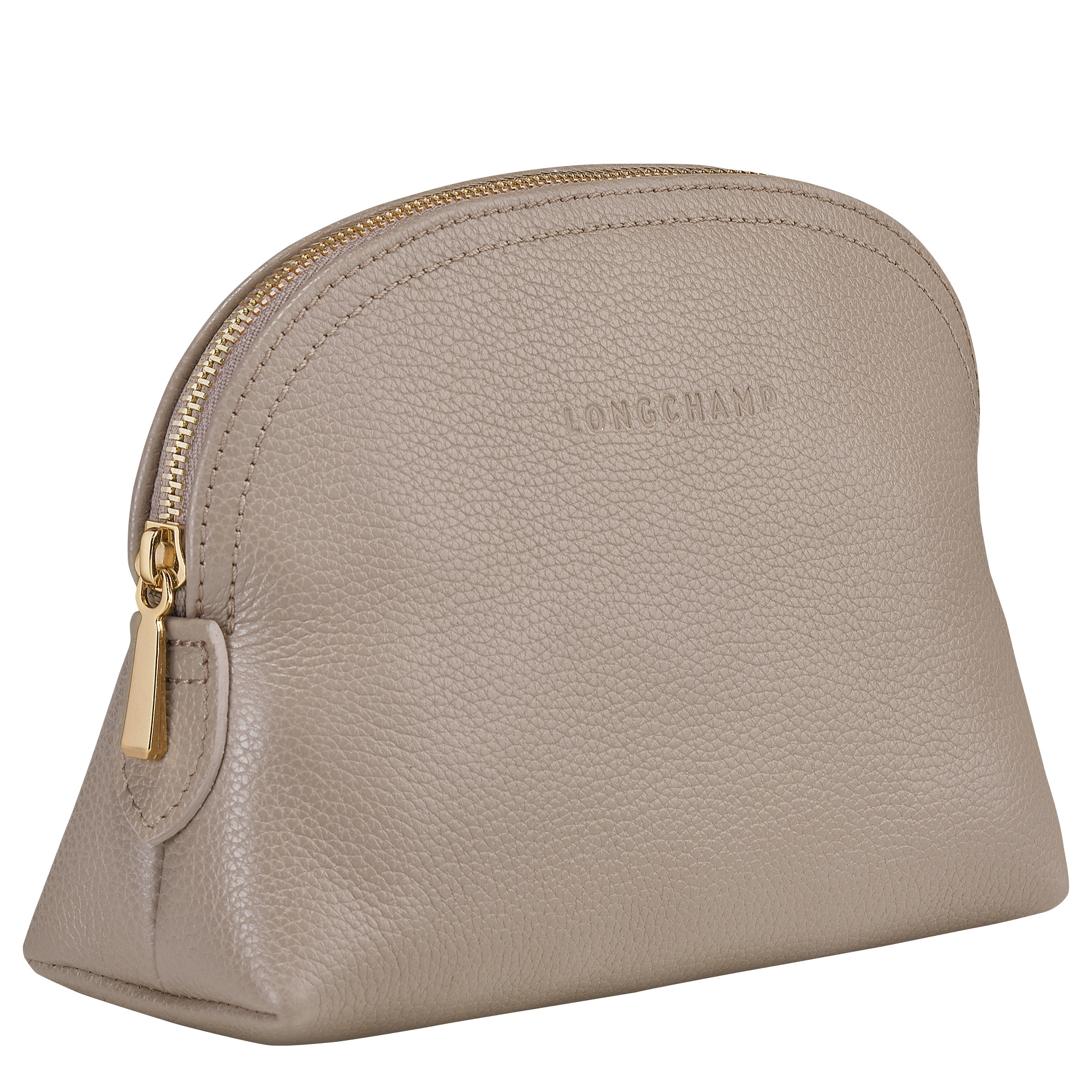 Le Foulonné Pouch Turtledove - Leather - 2