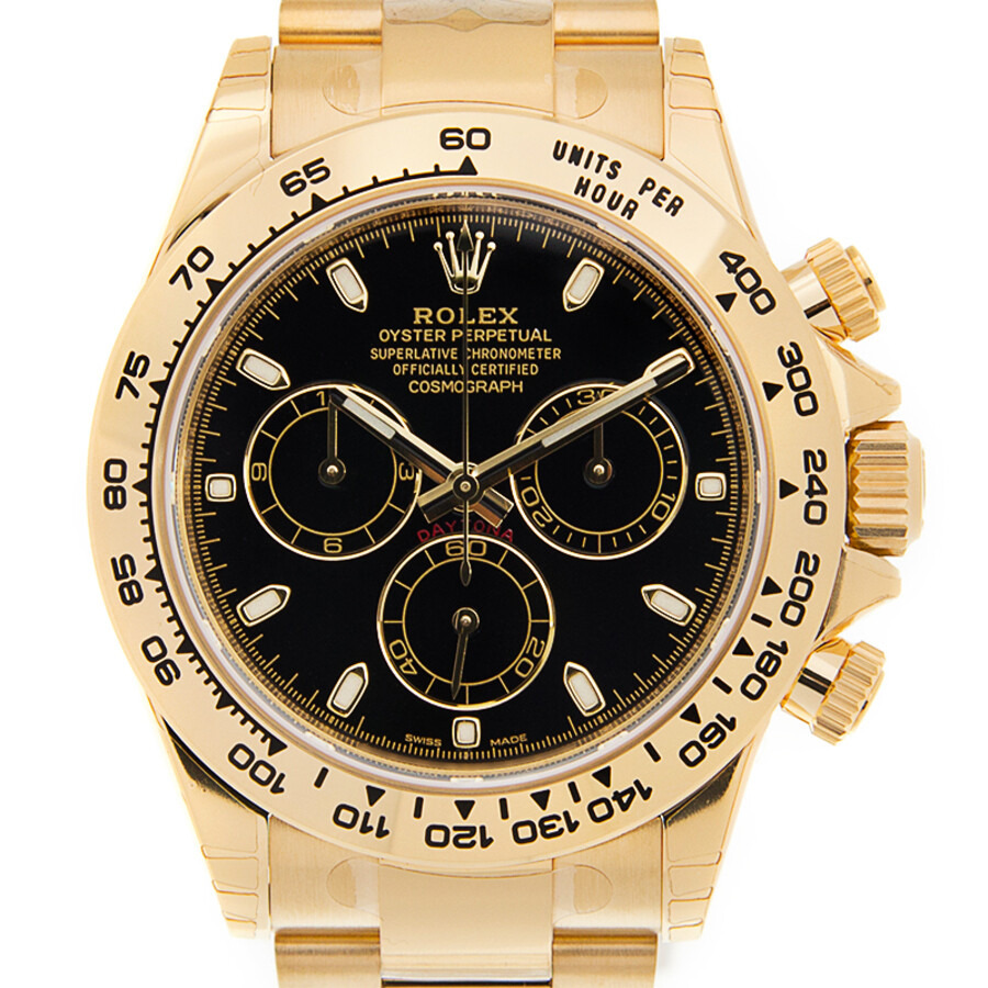 Pre-owned Rolex Cosmograph Daytona Chronograph Black Dial Men's Watch 116508BKSO - 2