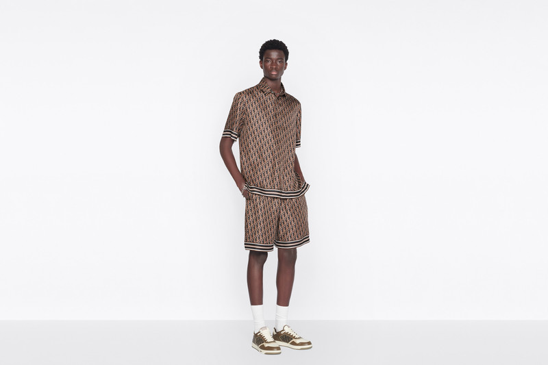 Dior Dior Oblique Pixel Bermuda Shorts outlook