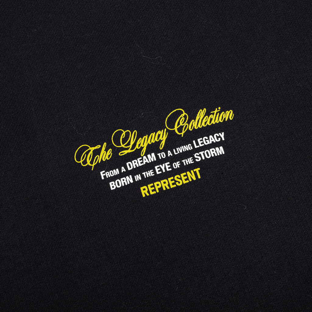 LEGACY CHERUBS T-SHIRT - JET BLACK - 4