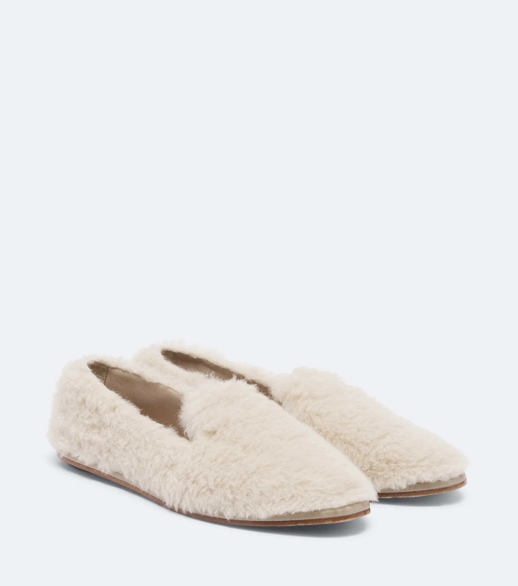 Shearling loafers - 1