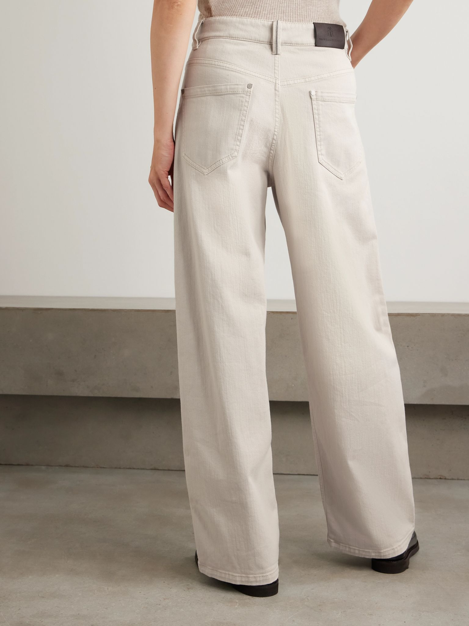 Wide-leg jeans Off-white - 4