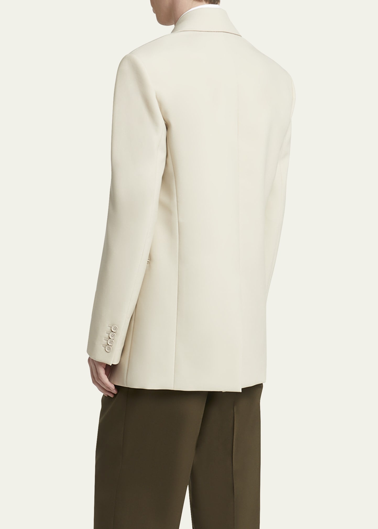 Men's Wool-Silk Relaxed Sport Coat - 3