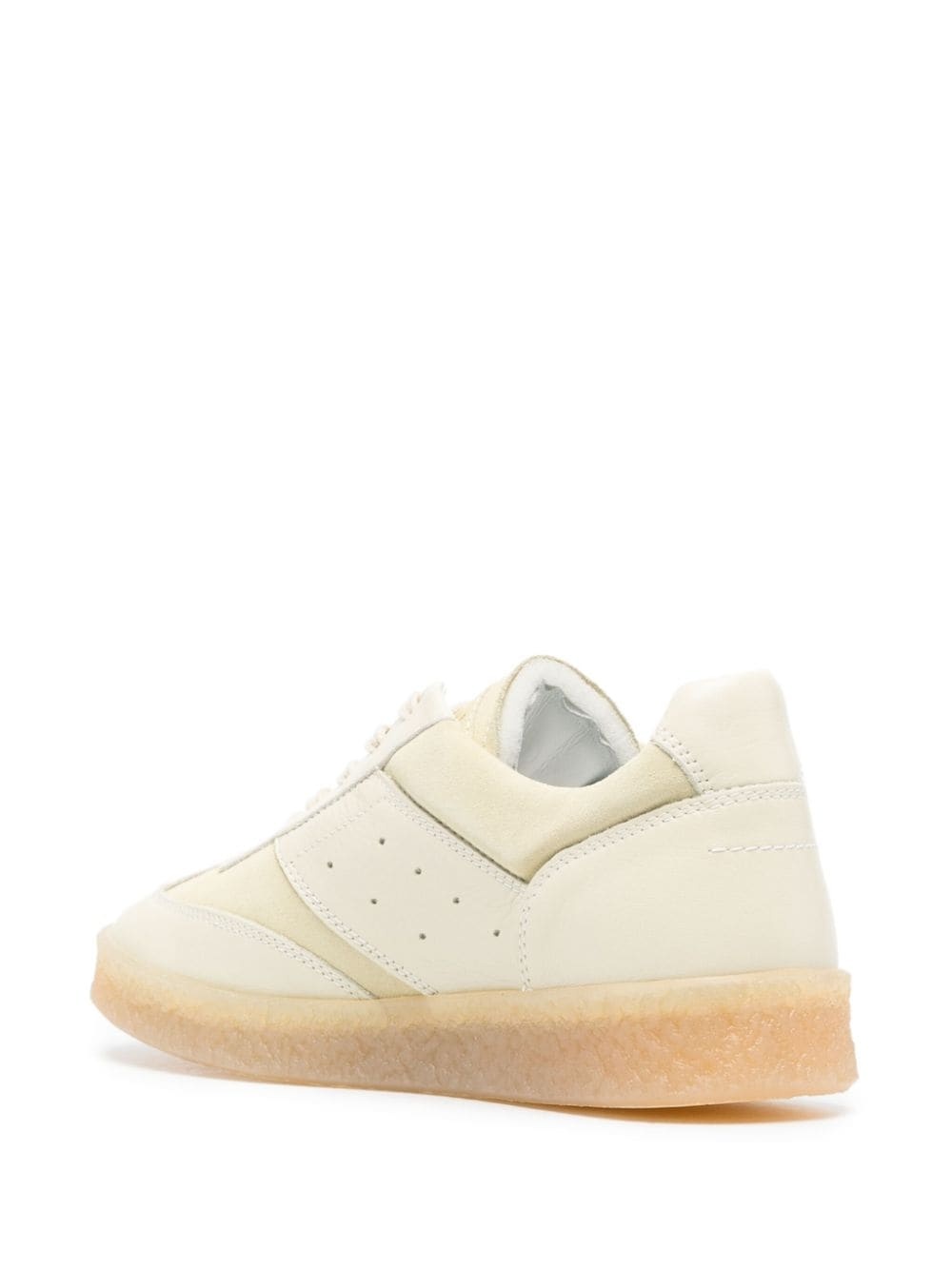 numbers-patch leather snekaers - 3