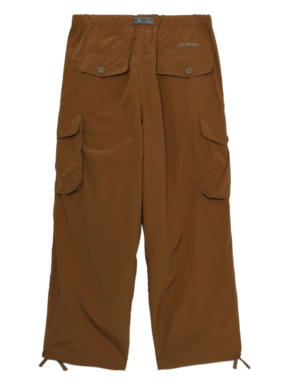 belted cargo pants - 6