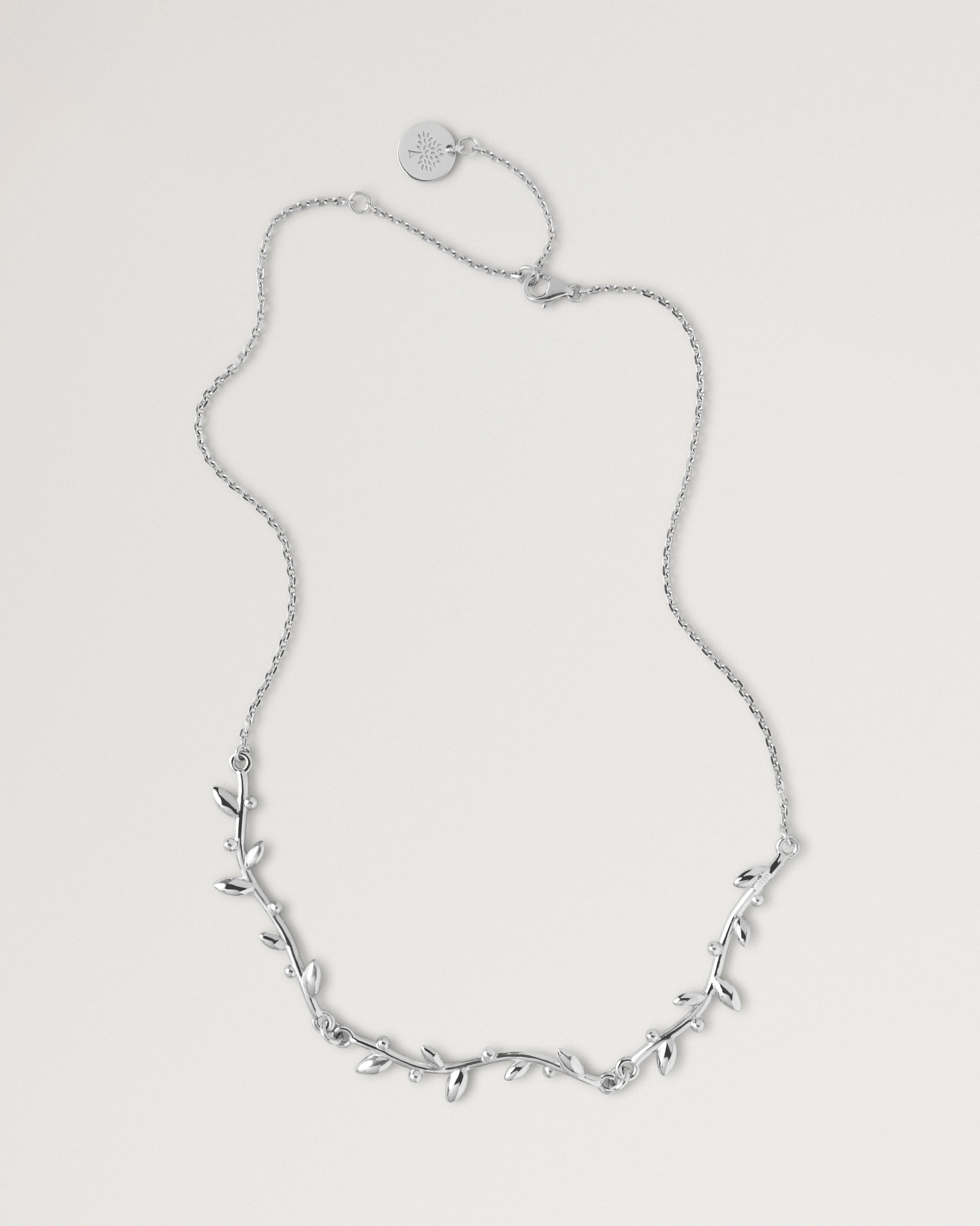 Mulberry Leaf Necklace
Silver Sterling Silver - 1