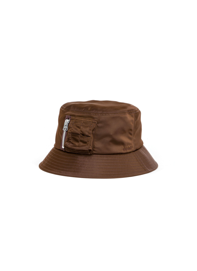 sacai Single Brim Pocket Hat / Nylon Twill outlook