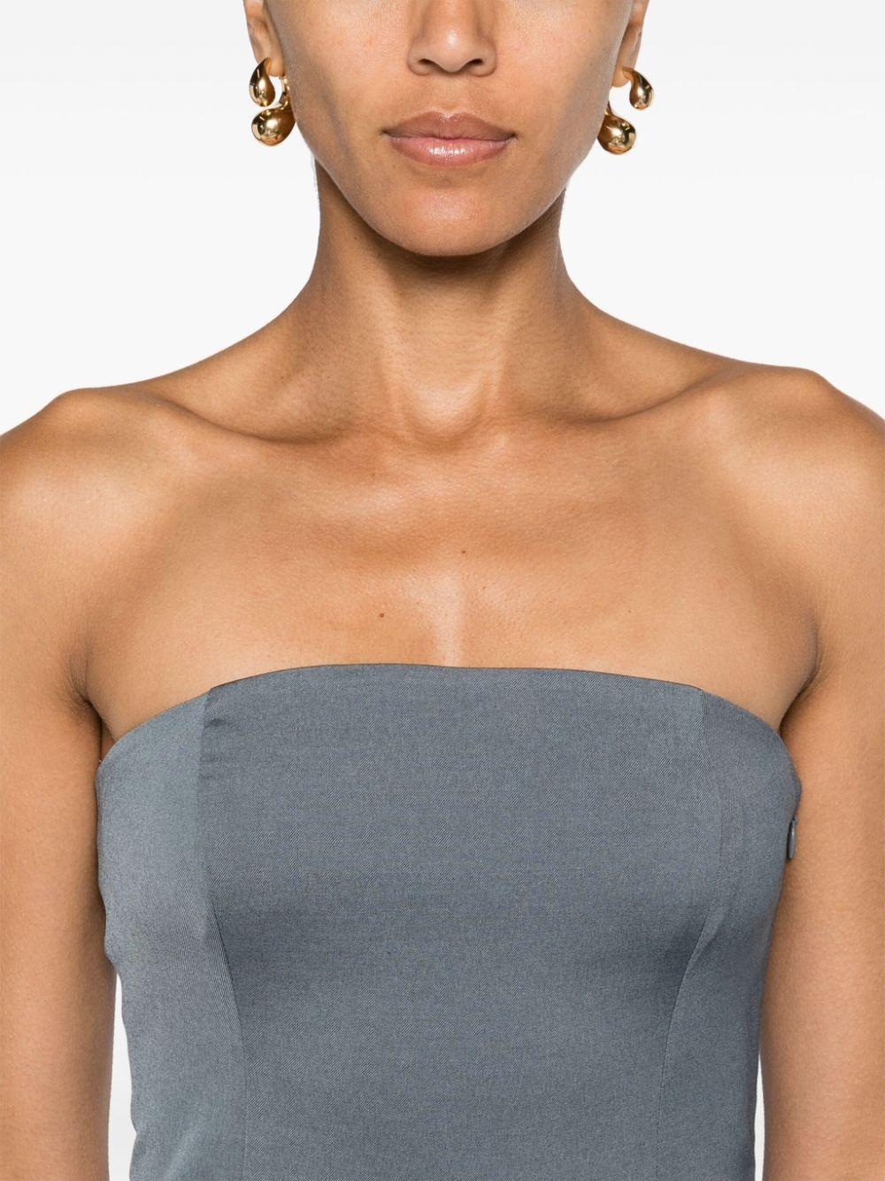 Saelynn smocked bandeau top - 5