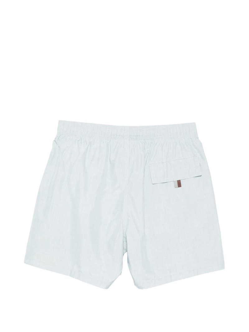 Canali drawstring swim shorts outlook