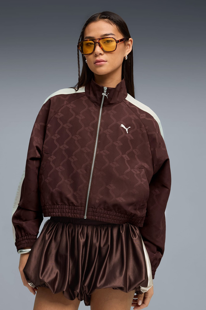PUMA T7 Women's Jacquard Track Jacket outlook