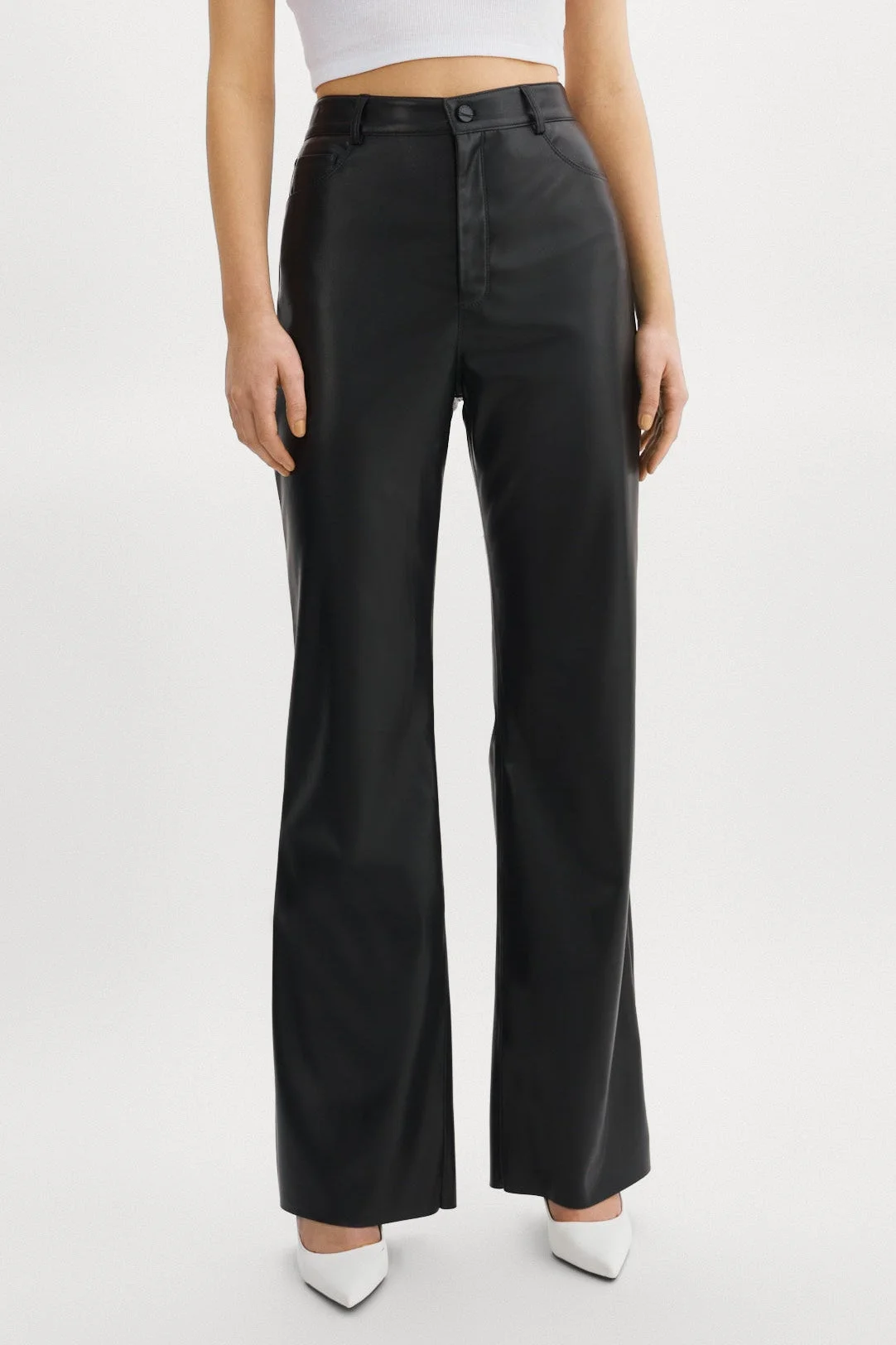 TAVI | Faux Leather Pants - 1