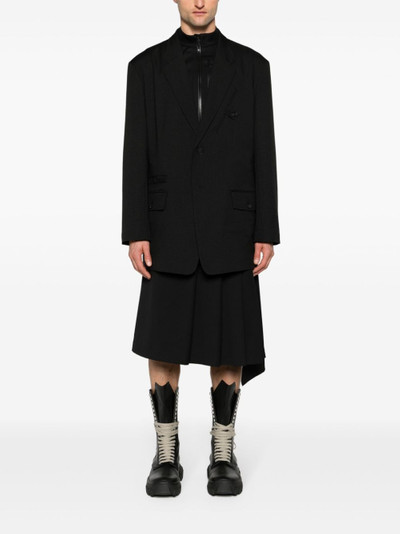 Y-3 Sport Uniform recycled-polyester blazer outlook