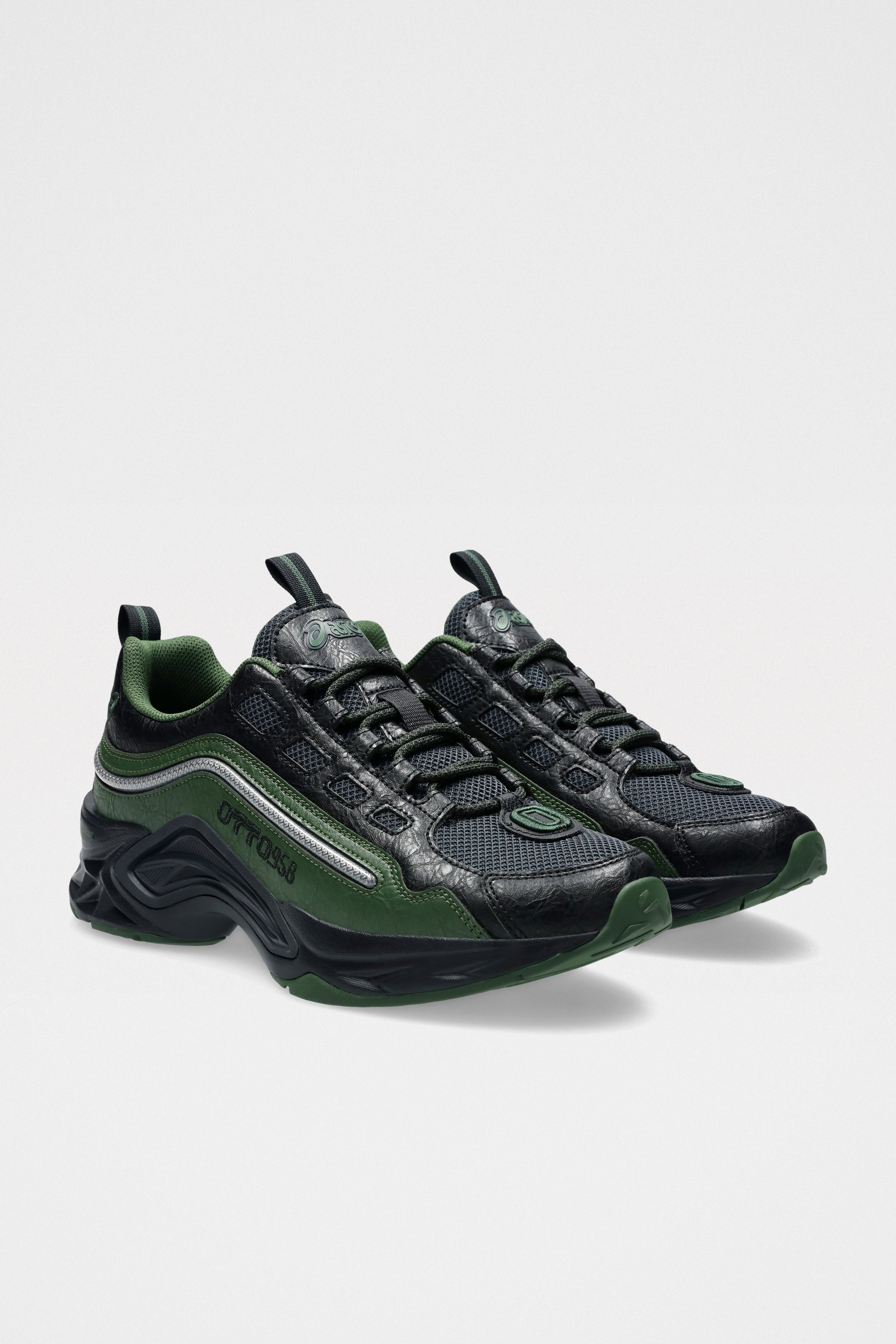 ASICS X OTTO 958 PROTOBLAST-CMLVIII GRAPHITE GREY / FOREST - 4