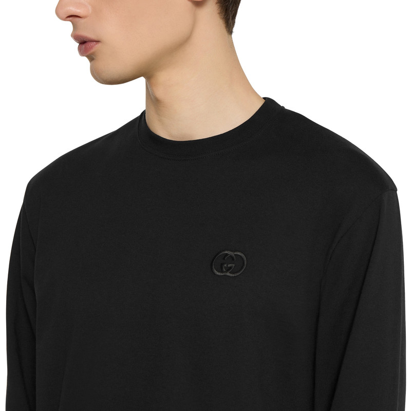 Long-sleeve cotton jersey T-shirt 5