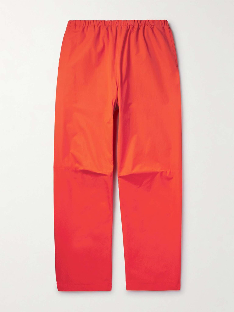 Logo-Appliquéd Wide-Leg Cotton Trousers 1