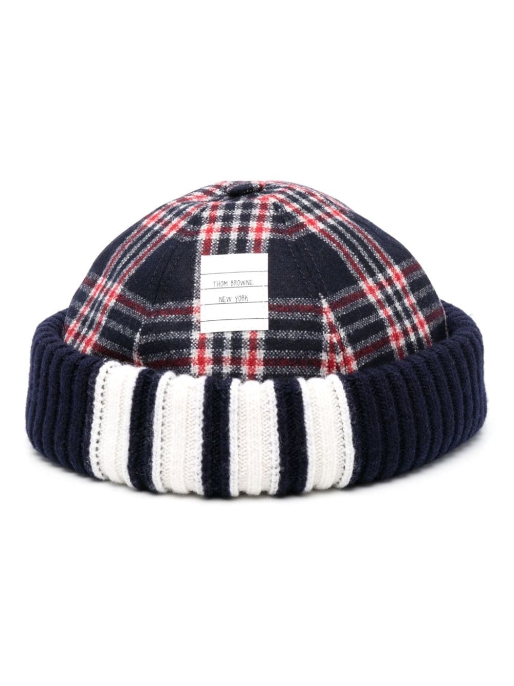 4-Bar Stripe docker hat - 1