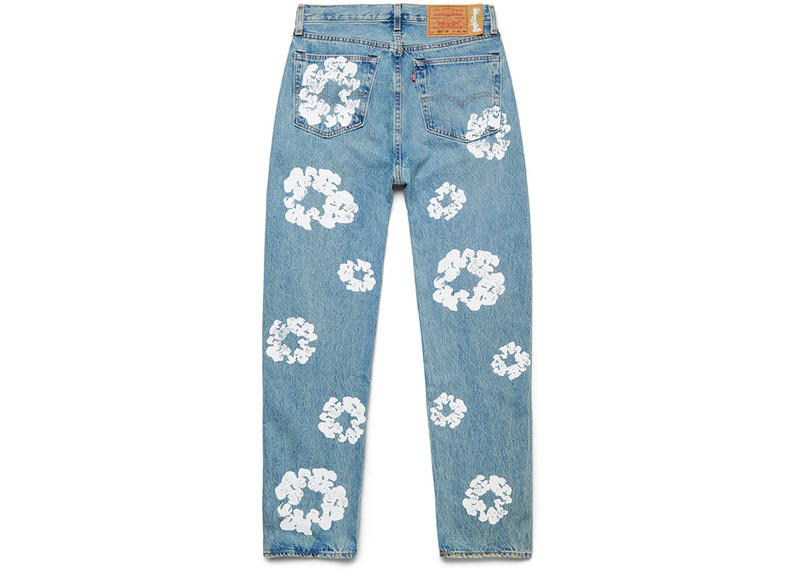 DENIM TEARS Denim Tears x Levi's Cotton Wreath Jean Light Wash outlook