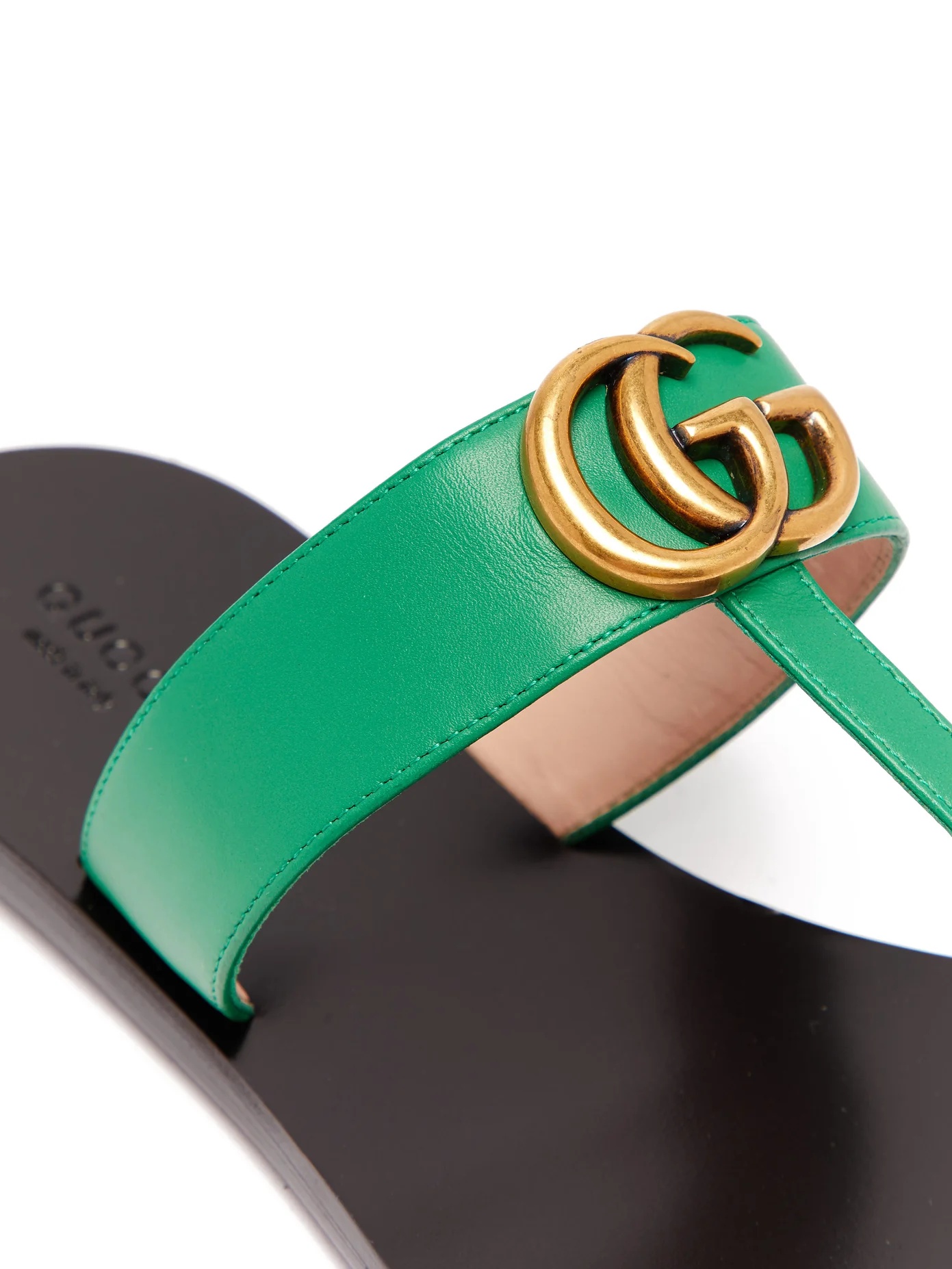 GG Marmont leather sandals - 6