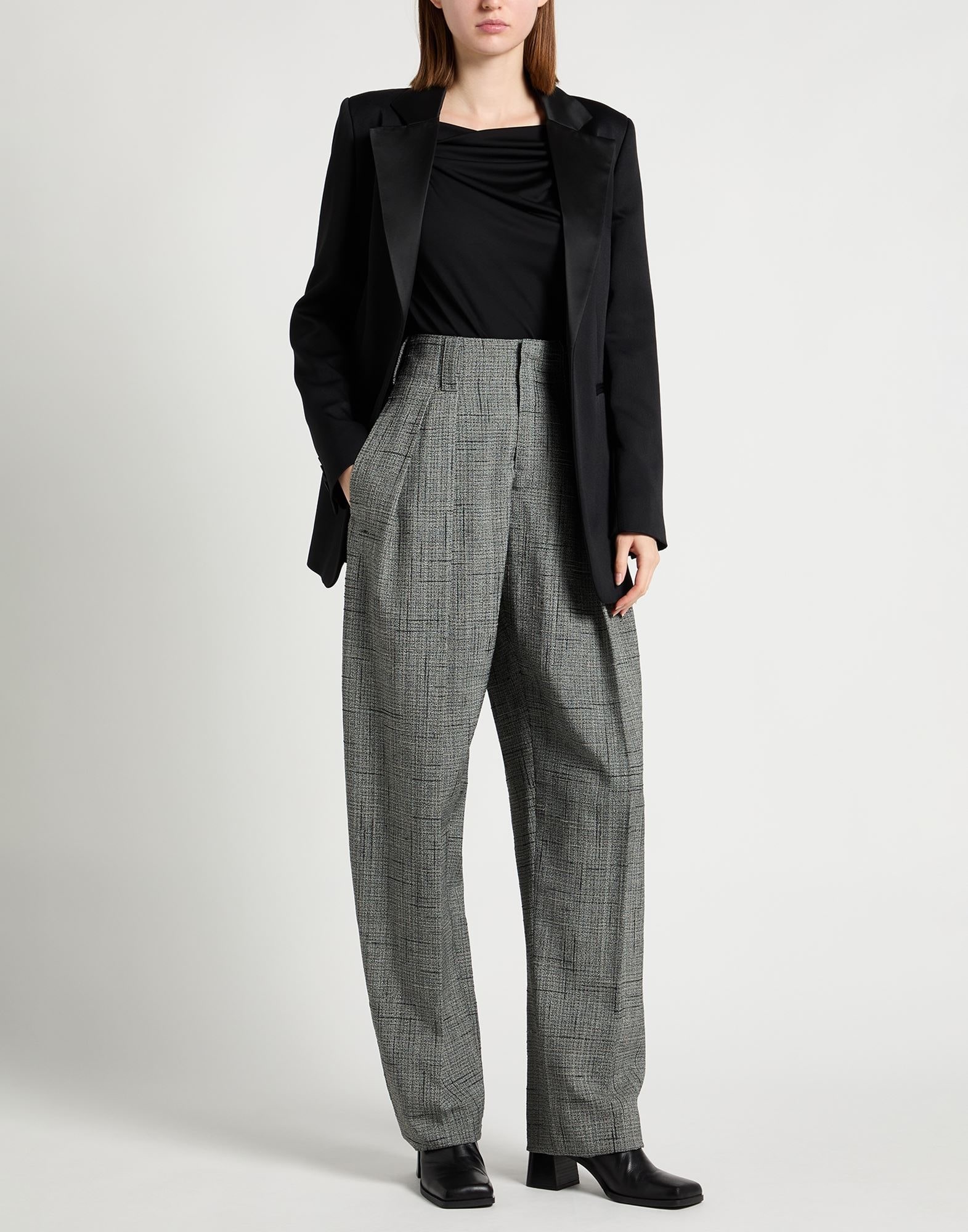 Black Women's Casual Pants - 2