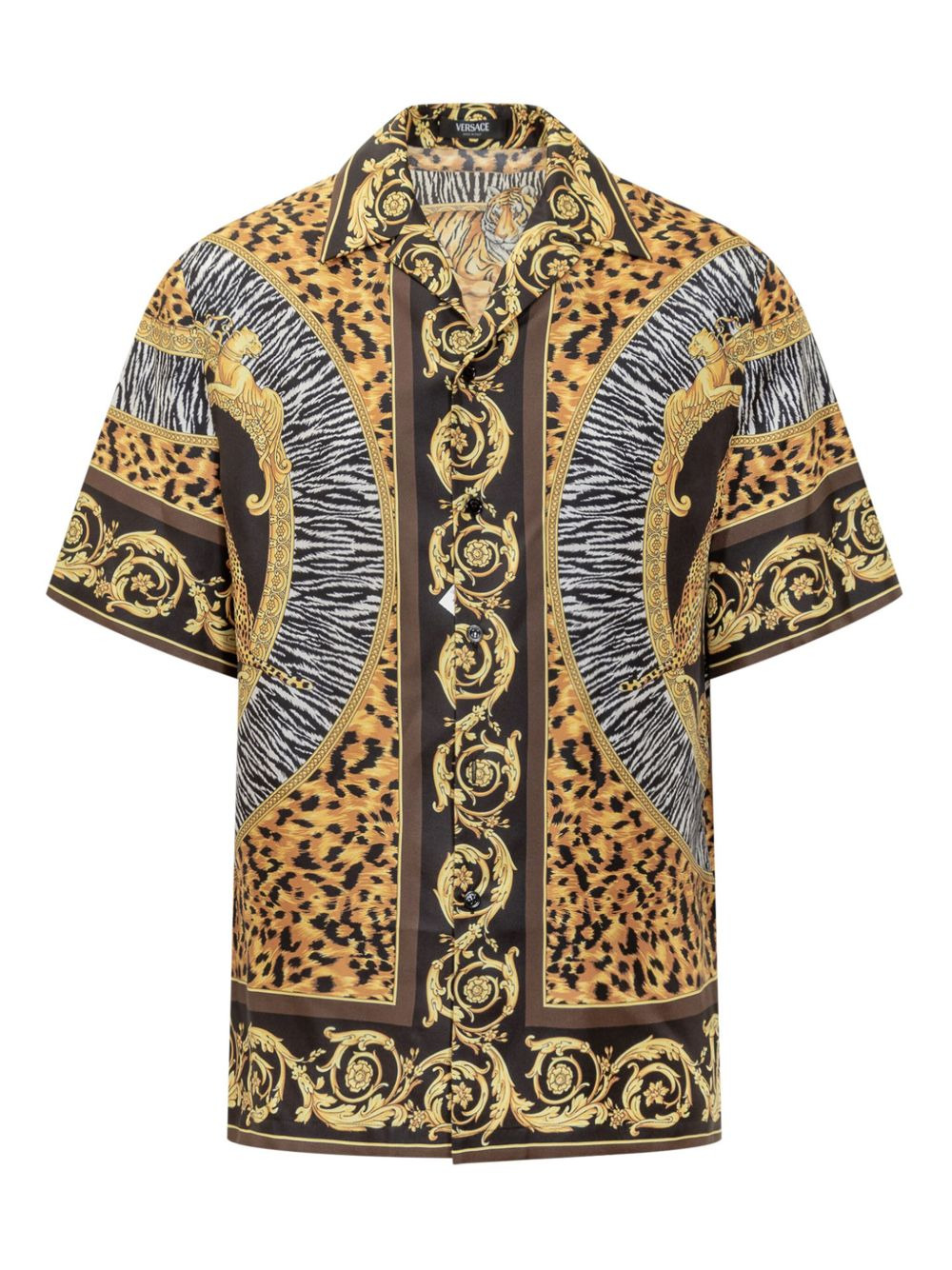 leopard-print shirt - 2