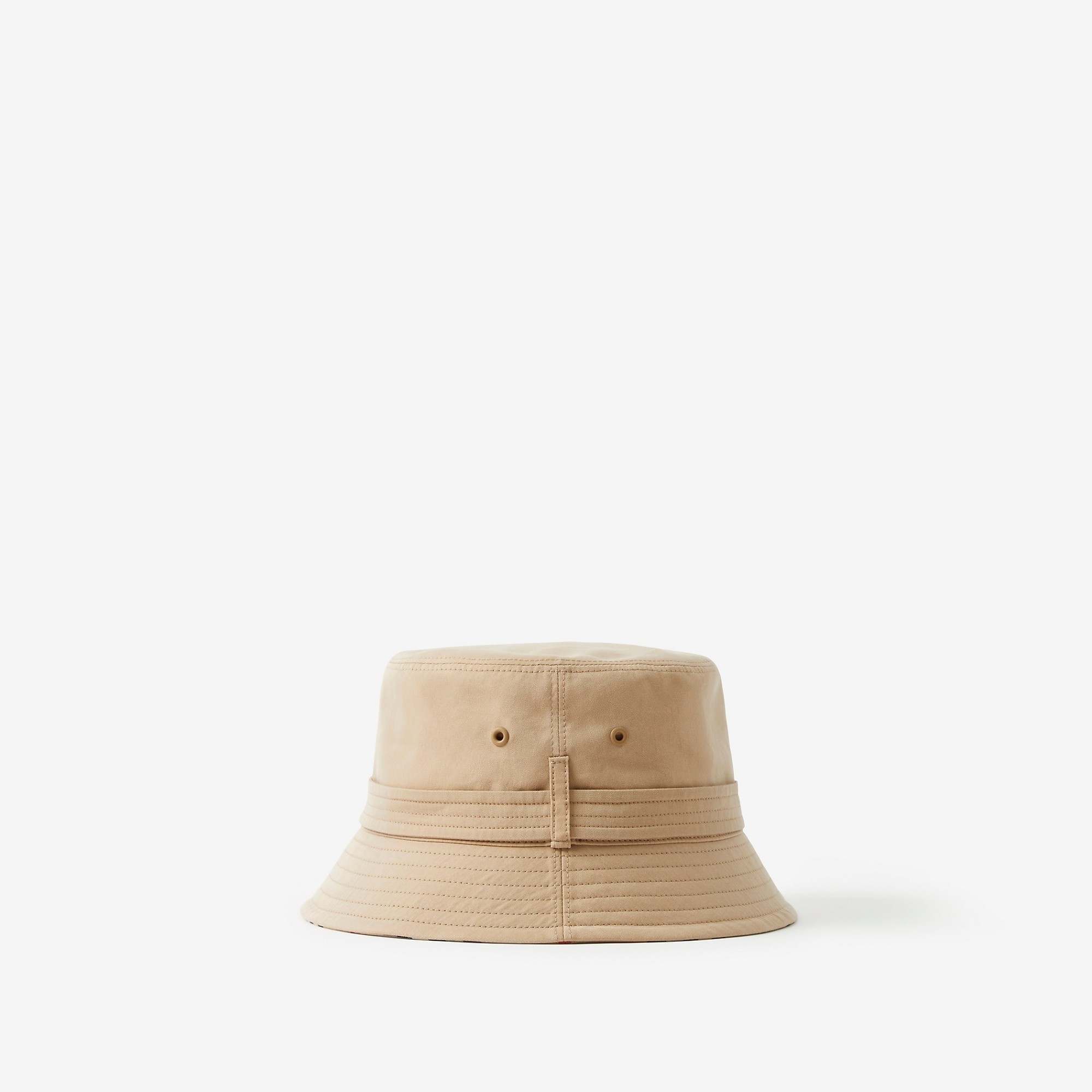 Cotton Gabardine Belted Bucket Hat - 2
