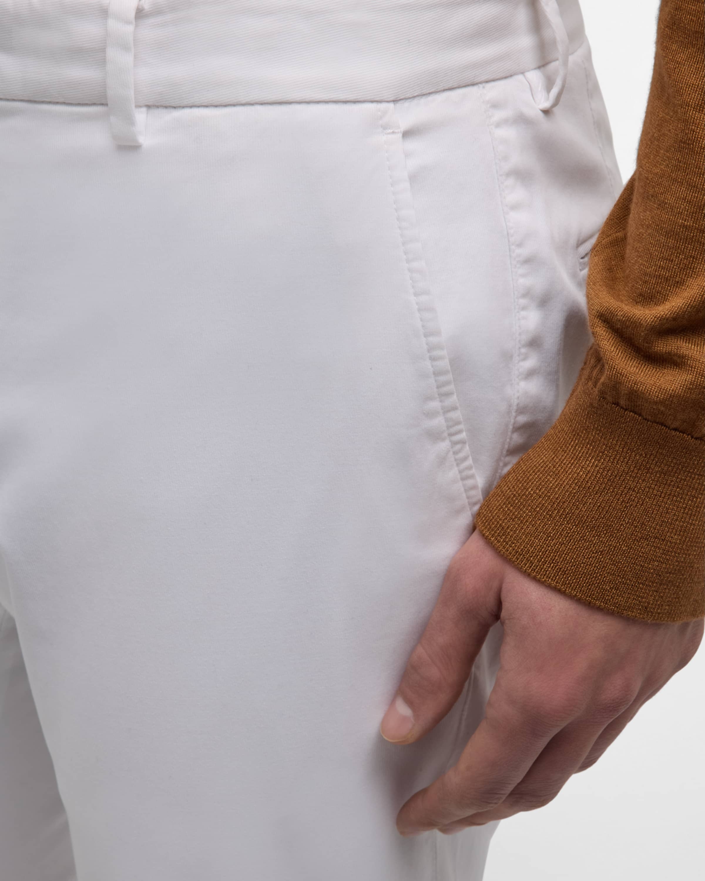 Men's Slim Flat-Front Pants - 6