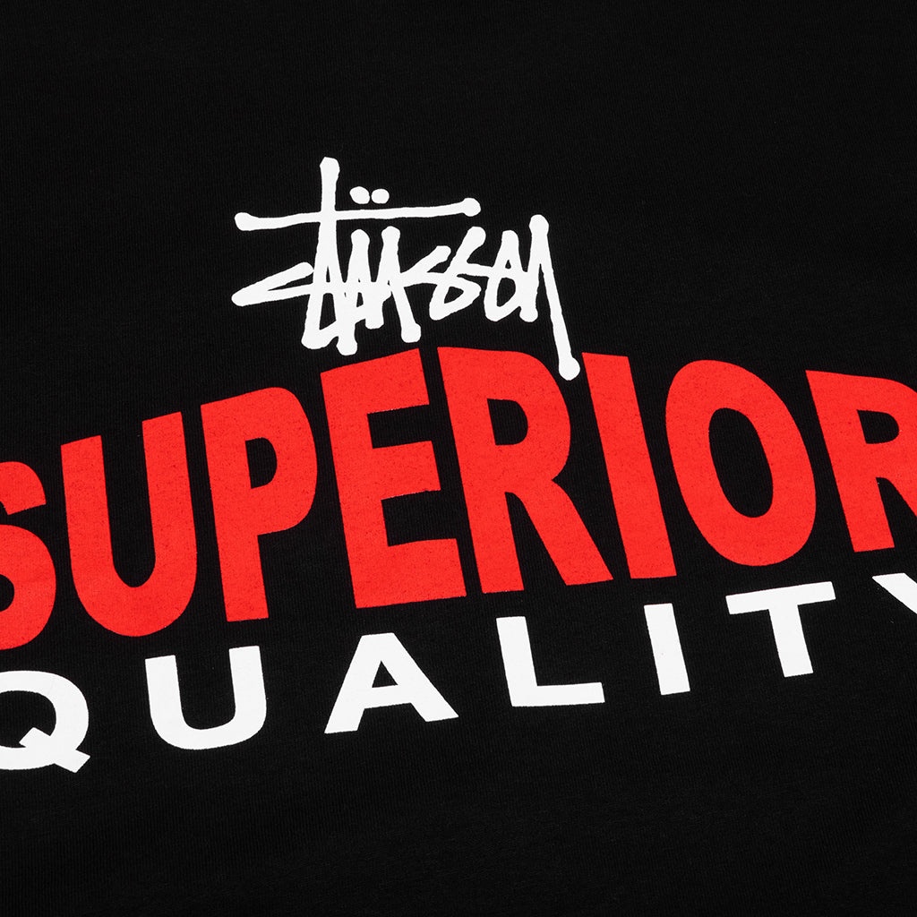 SUPERIOR QUALITY TEE - BLACK - 4