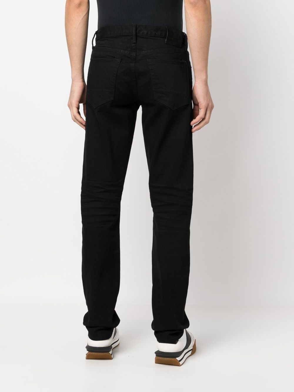 mid -rise slim-fit jeans - 4