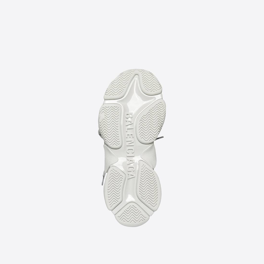 Women's Triple S Sneaker Fake Fur in Grey - 6