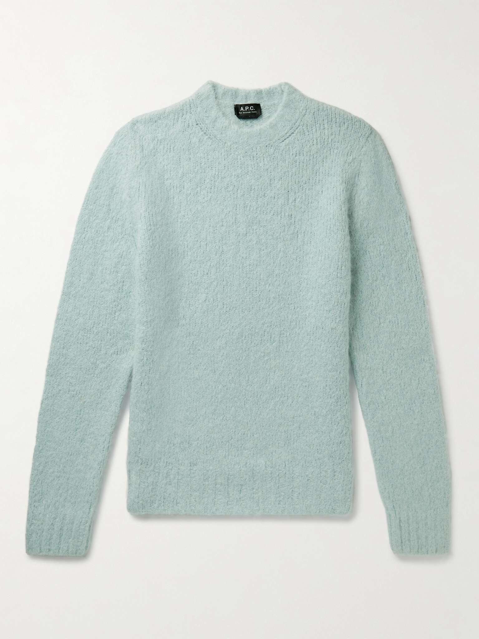 Lucci Brushed Alpaca-Blend Sweater - 1