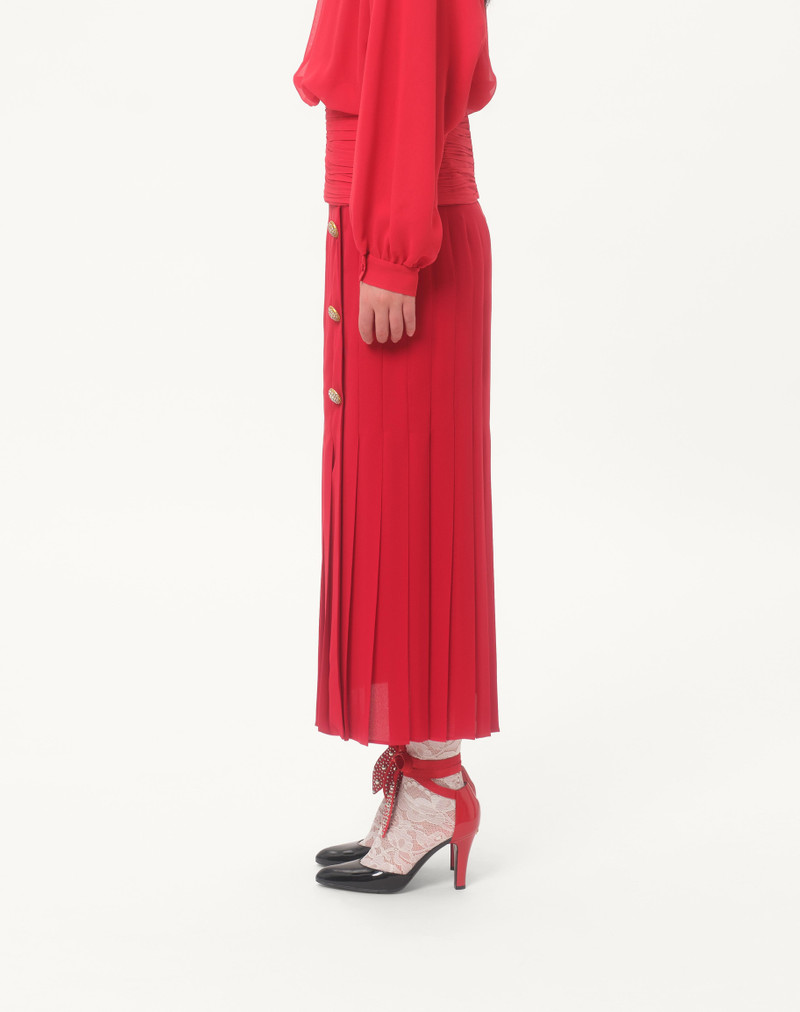 GEORGETTE MIDI SKIRT 4