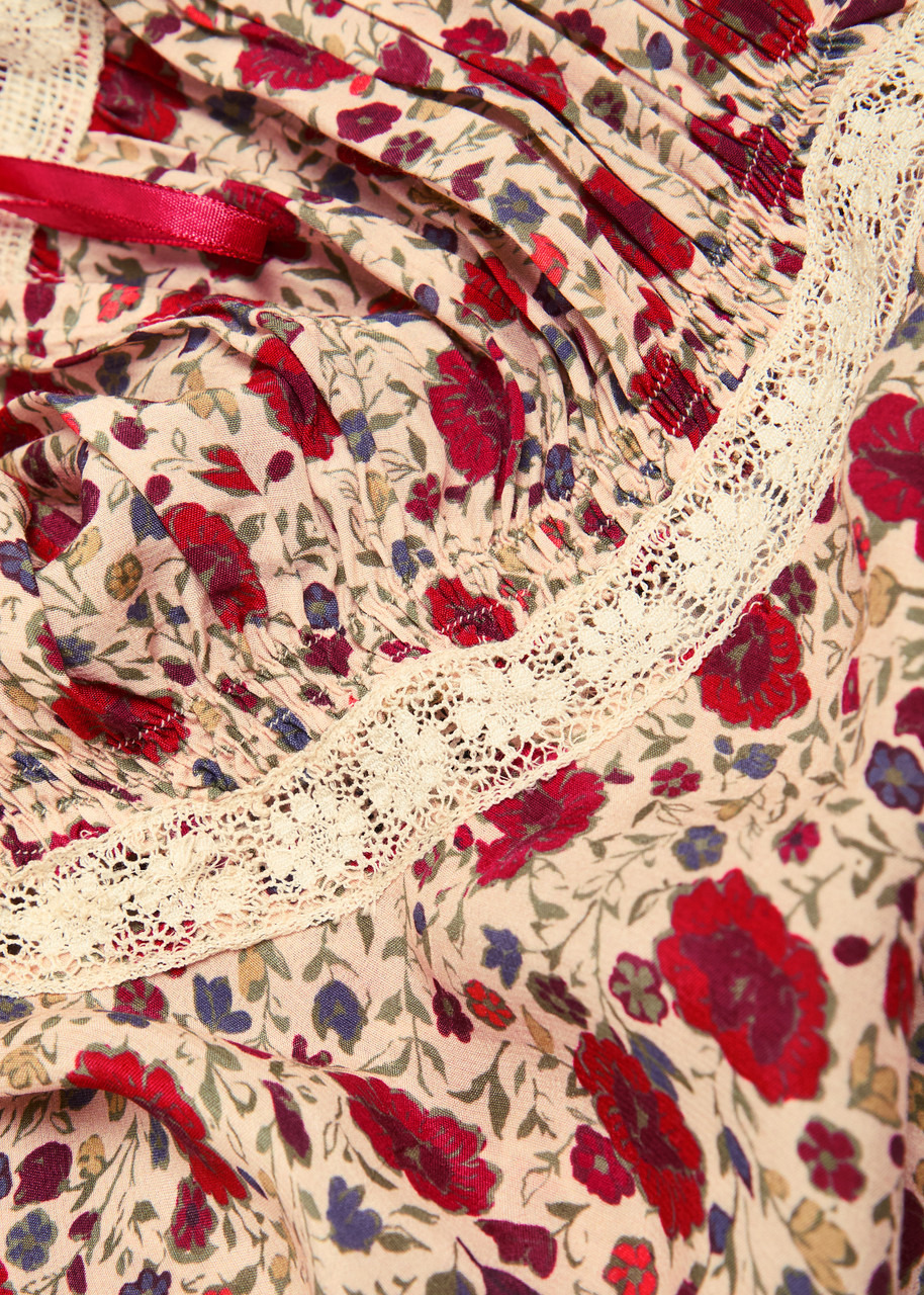 Rixo Maeva Floral-print Crepe de Chine Maxi Dress - 5