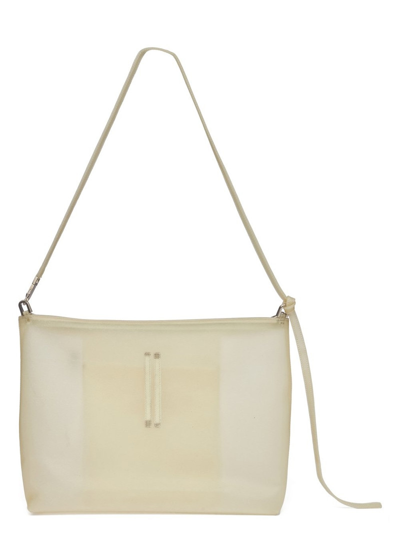 Transparent Leather Messenger Bag 3