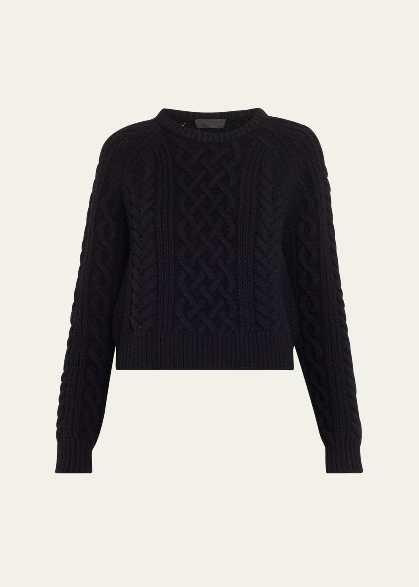 Renata Cable Cashmere Sweater - 1