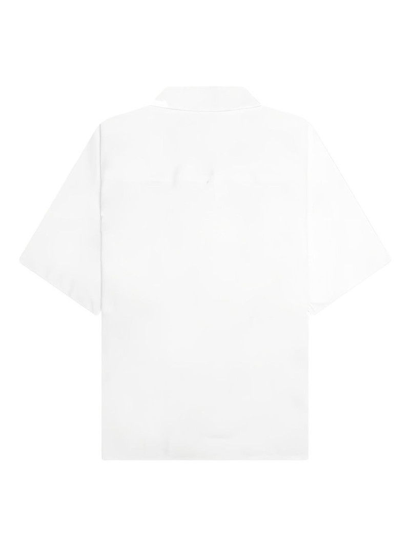 Marni embroidered-patch bowling shirt outlook
