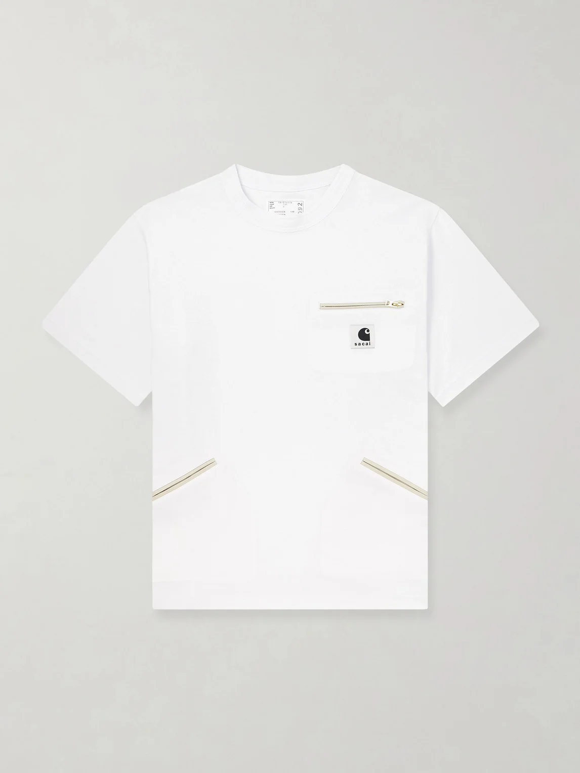 Carhartt WIP Logo-Appliquéd Cotton-Jersey T-Shirt - 1