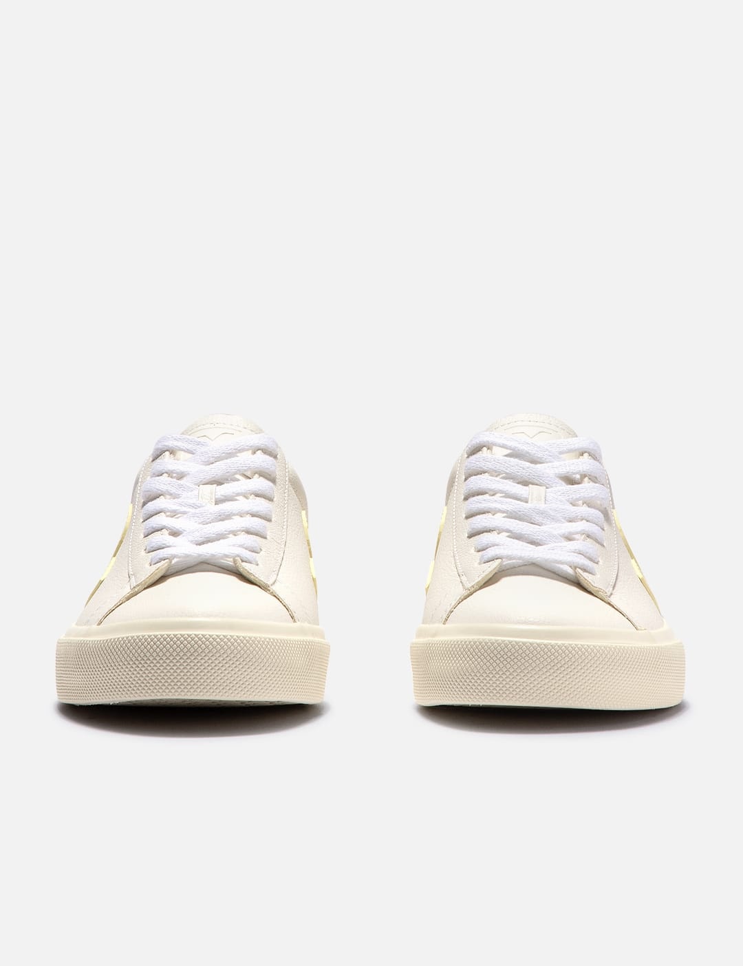 Campo rubber-trimmed leather sneakers - 3