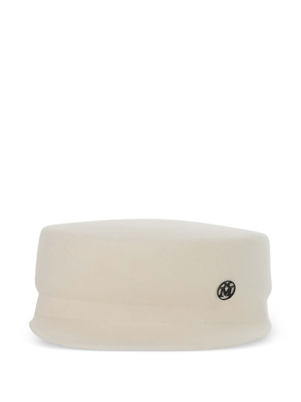 rigid-visor felt hat - 3