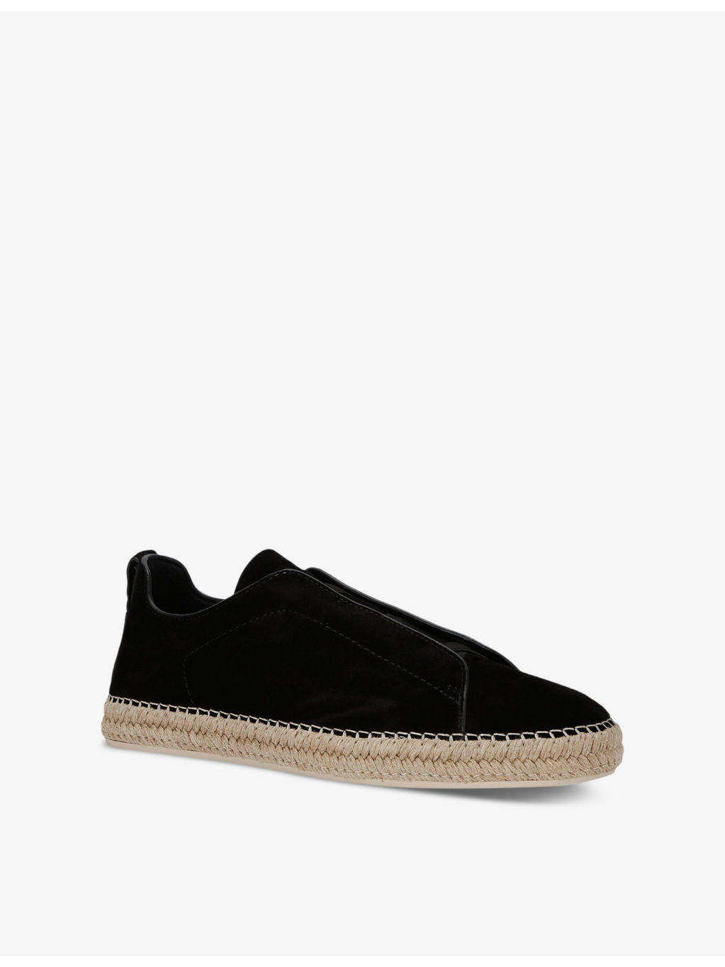 Triple Stitch suede espadrilles - 3
