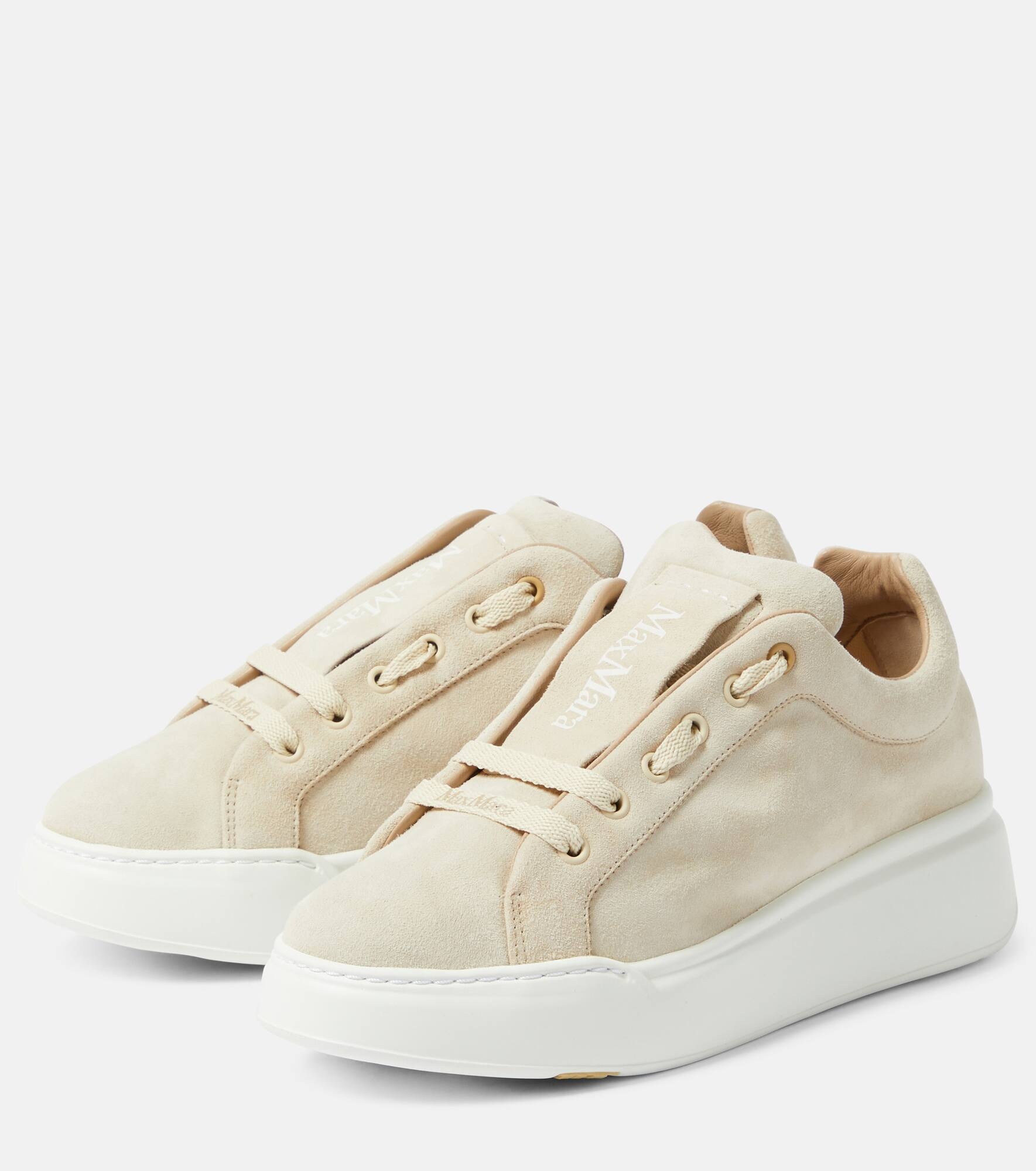 Maxi suede sneakers - 5