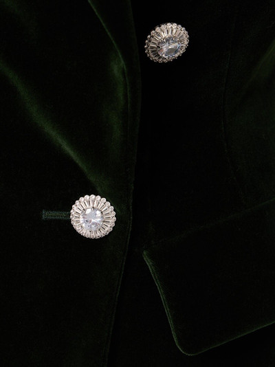 ALEXANDRE VAUTHIER Cotton velvet short sleeved jacket outlook