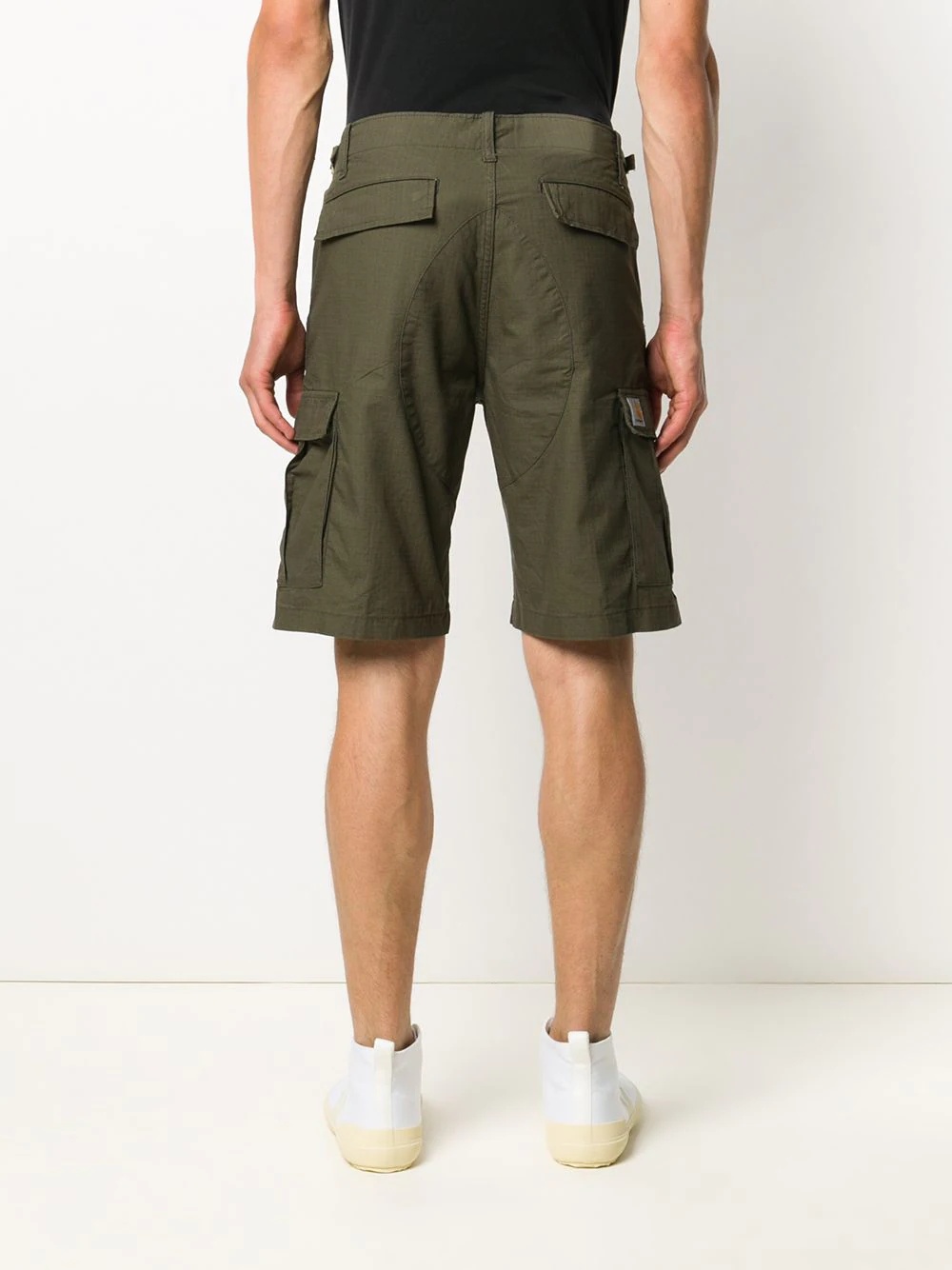 logo cargo shorts - 4