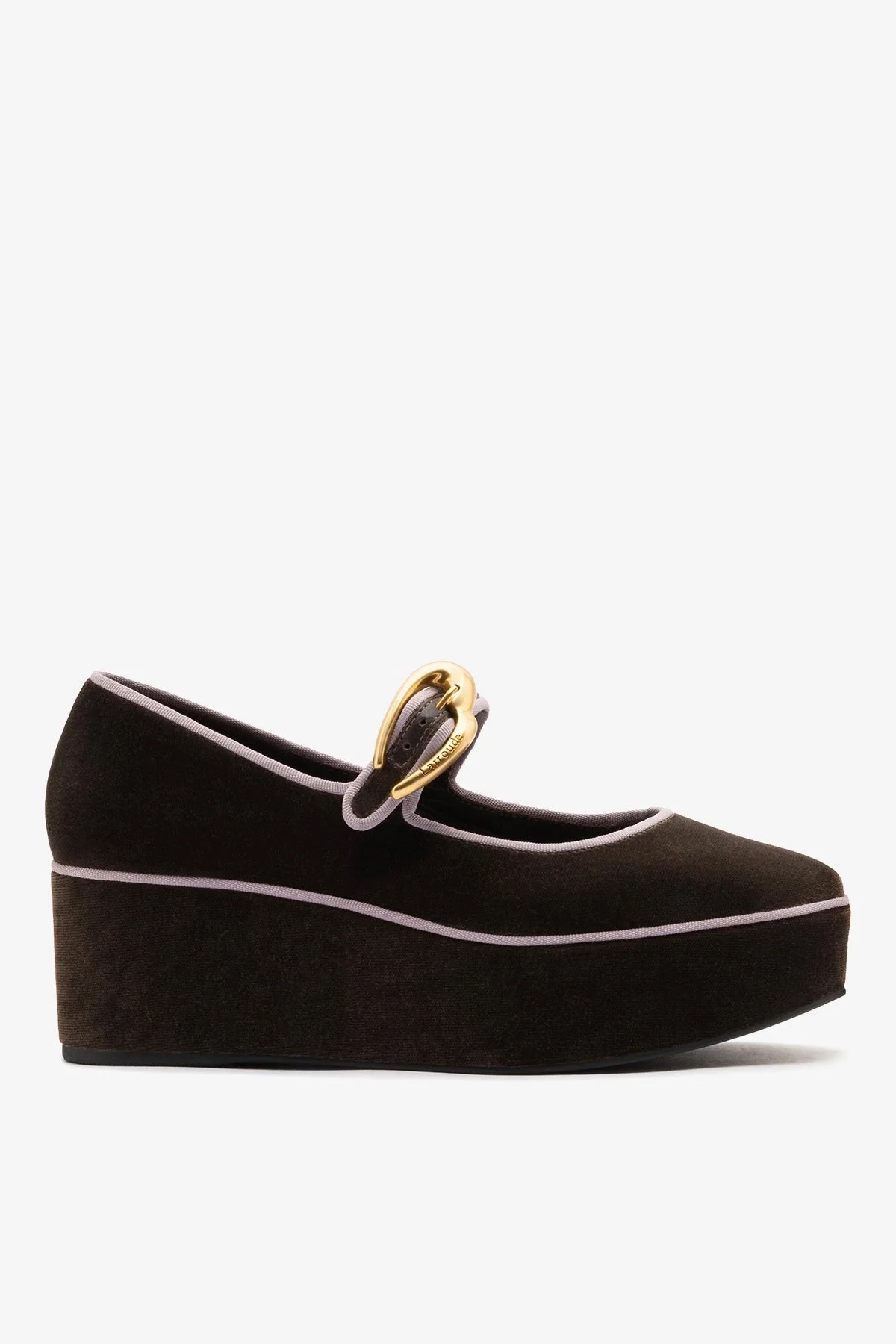 Verona Flatform Espresso Velvet - 1