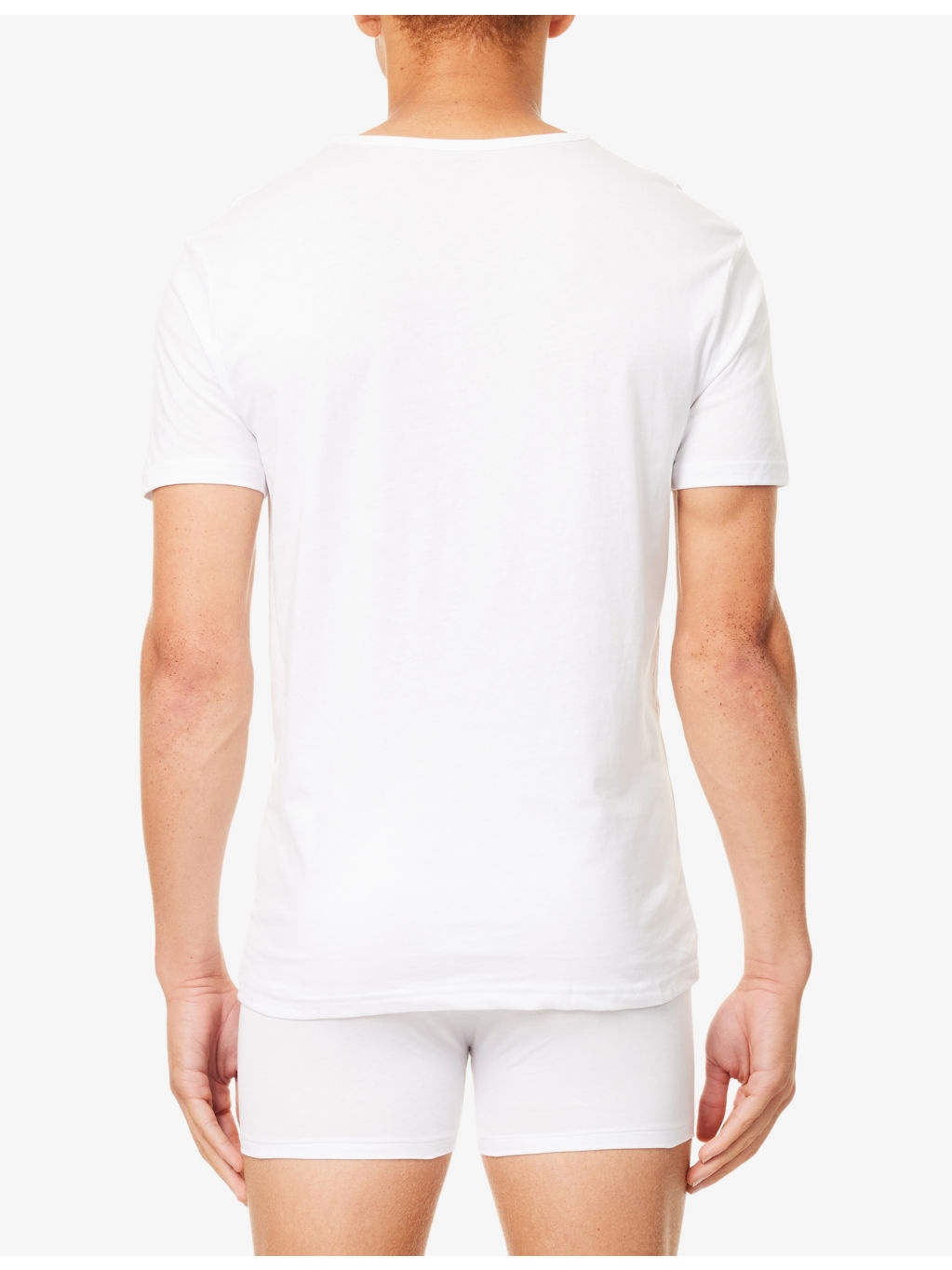 Lounge Logo-Print Pack of Three Cotton-Jersey T-Shirts - 3