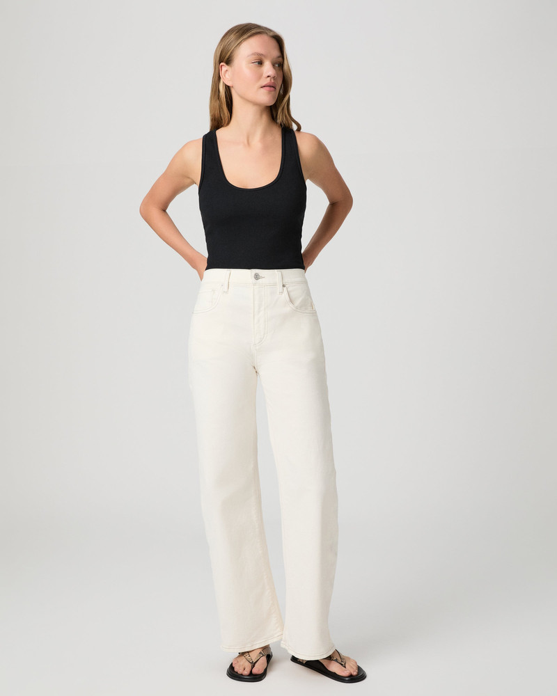 PAIGE Arellia Skimmer Barrel Jean outlook