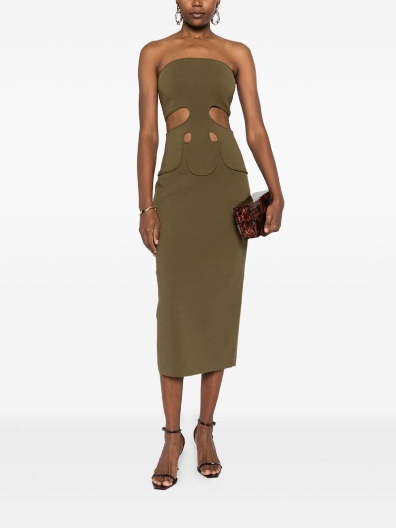 Cult Gaia sleeveless midi dress outlook